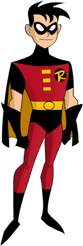 Robin By Dawidarte Batman The Animated Series Robin 703x1136 Png Clipart Download