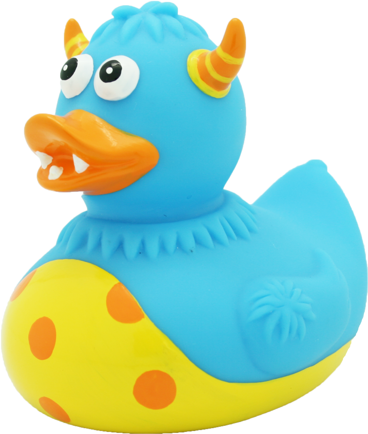 Monster Duck, Blue - Rubber Duck (2072x2072)