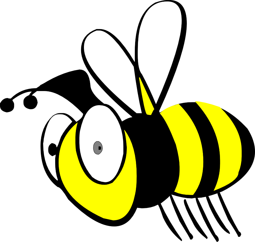 Honey Bee Clip Art - Honey Bee Clip Art (887x840)