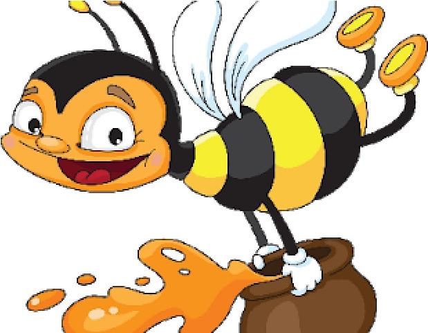 Cartoon Pictures Of Honey Bees - Cartoon Honey Bees (640x480)