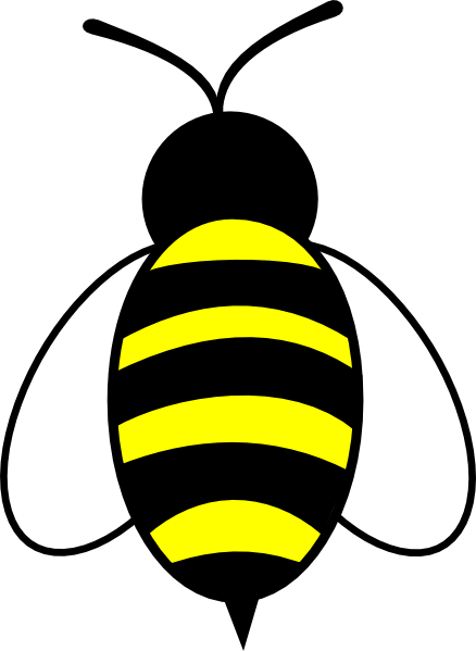 Bumble Bee Clip Art (438x599)