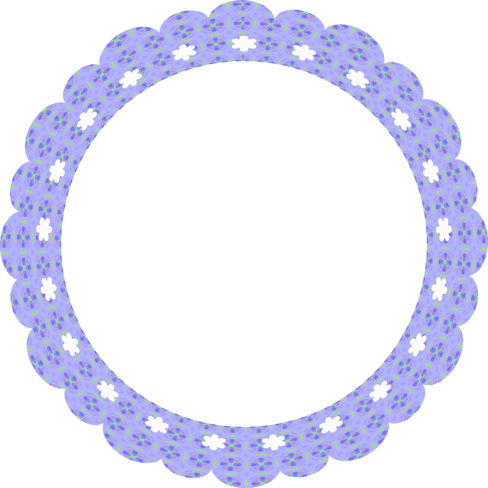 Round Photoshop Frames Template - Sticker (1600x1600)