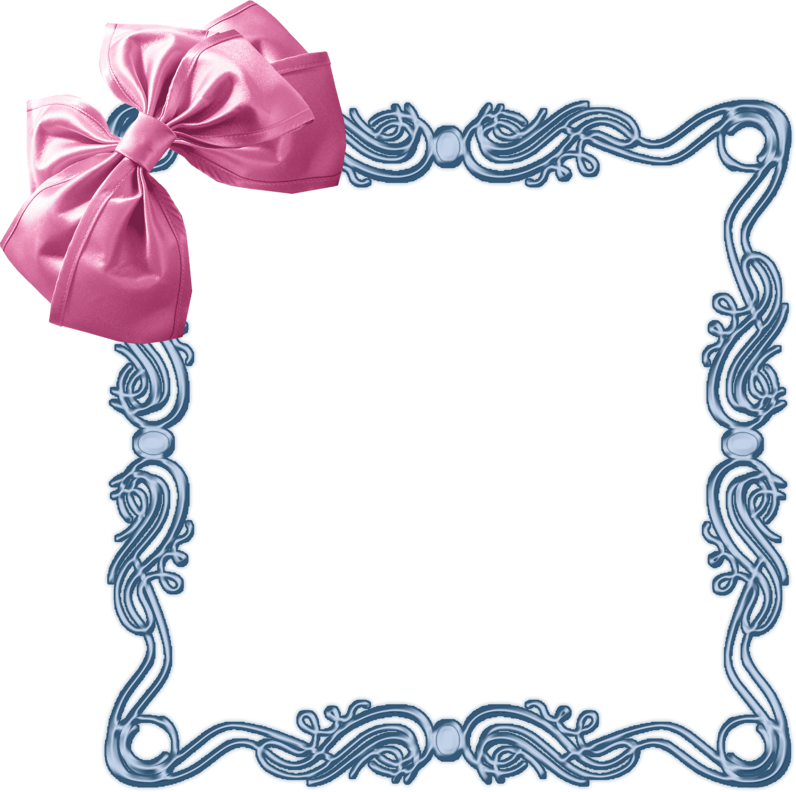 Vintage Borders Ribbon Clipart - Shabby Chic Borders Free (1600x1591)