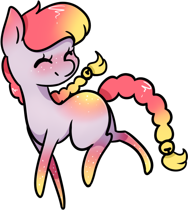 [at] Mylittledrawingpony By Ohhoneybee - Cartoon (791x796)