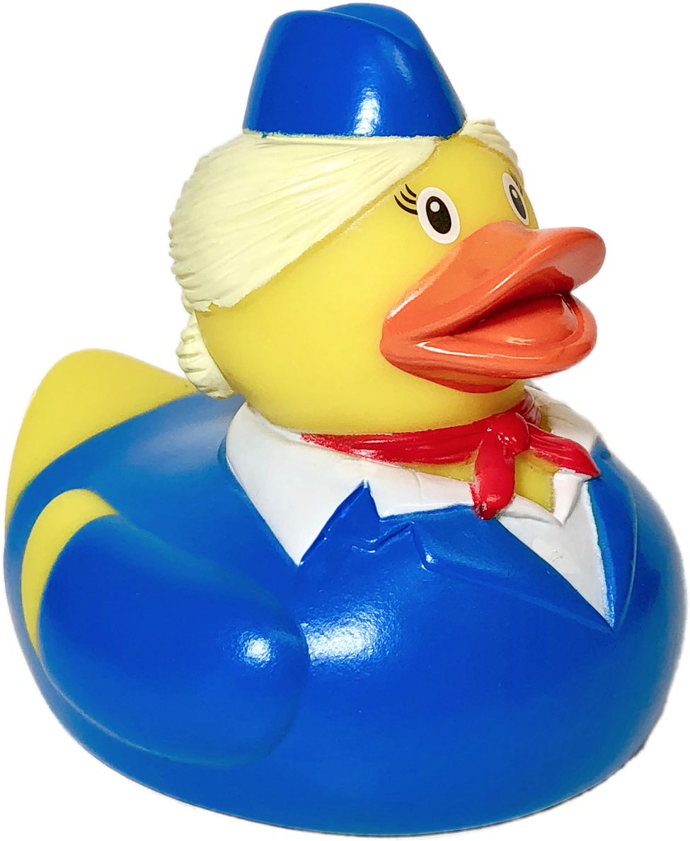 Flight Attendant Stewardess Rubberduck By Schnabels - Flight Attendant (1280x1280)