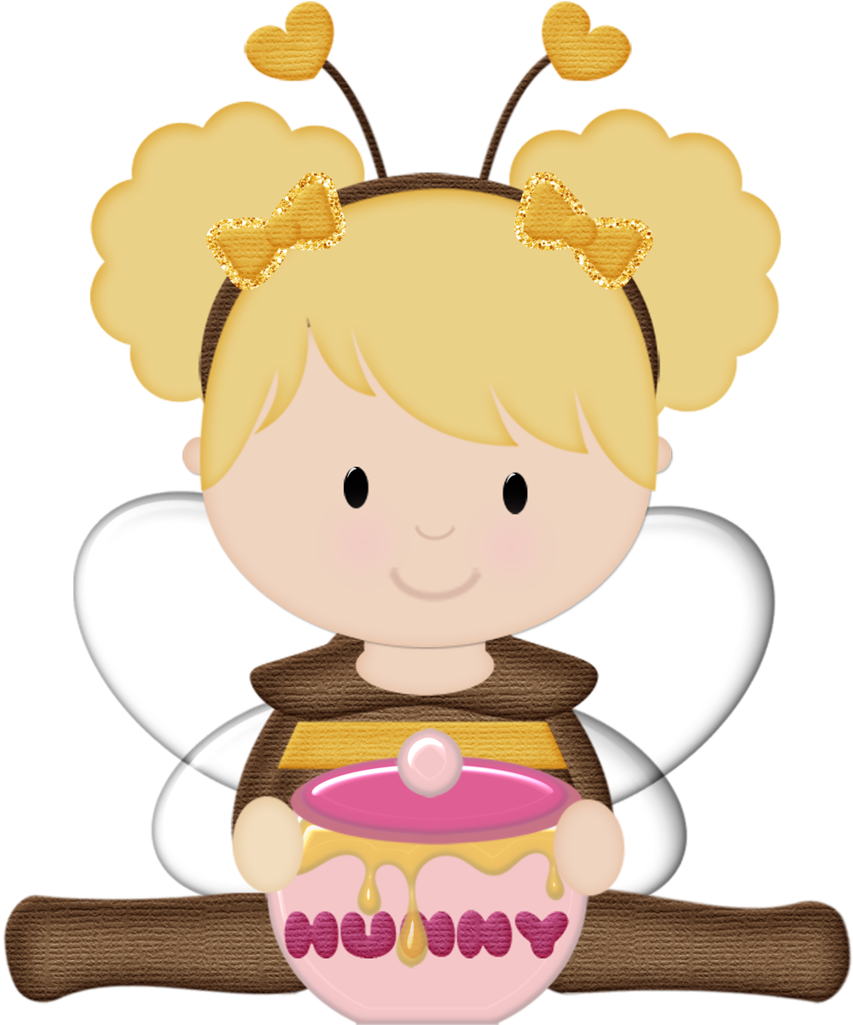 Bumble Beesdigital Imageclip Arthoneybee - Bee (859x1024)