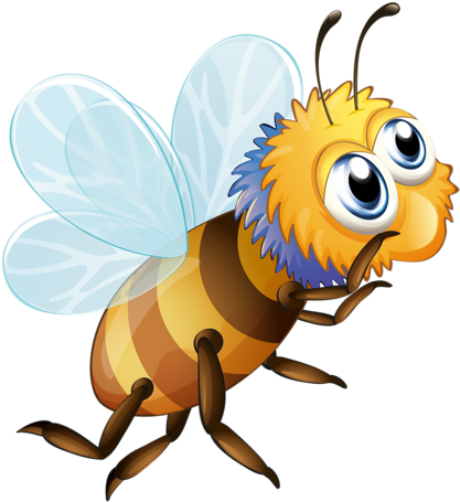 Bee Clipartbuzz Beebumble - Bee (467x500)