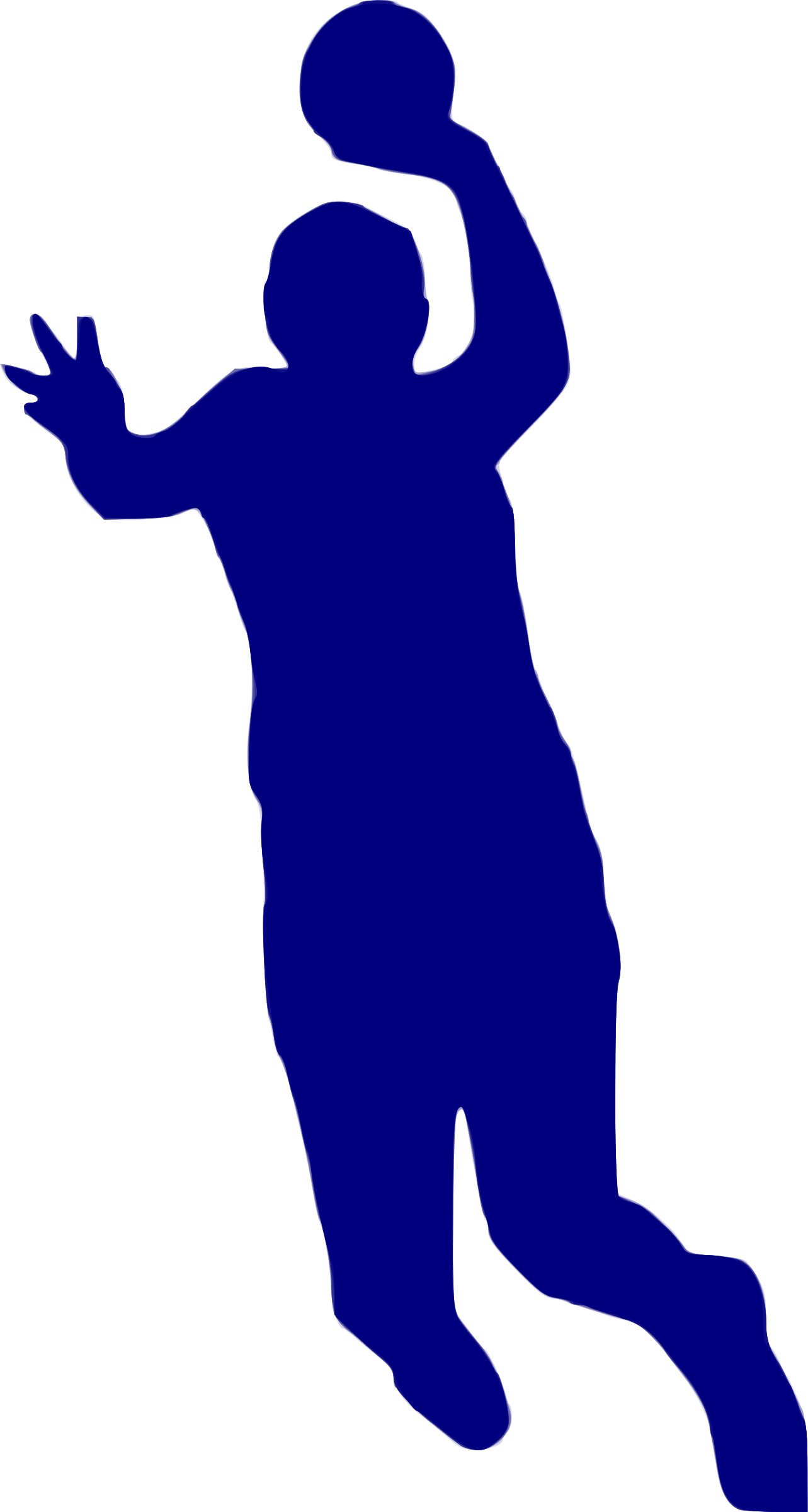 Silhouette Handball 18 - Handball (1283x2400)