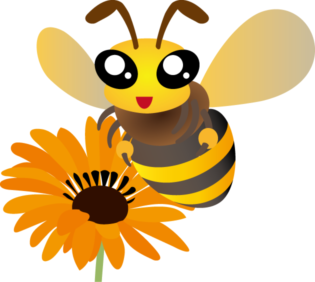 Clip Art - Bee (630x564)