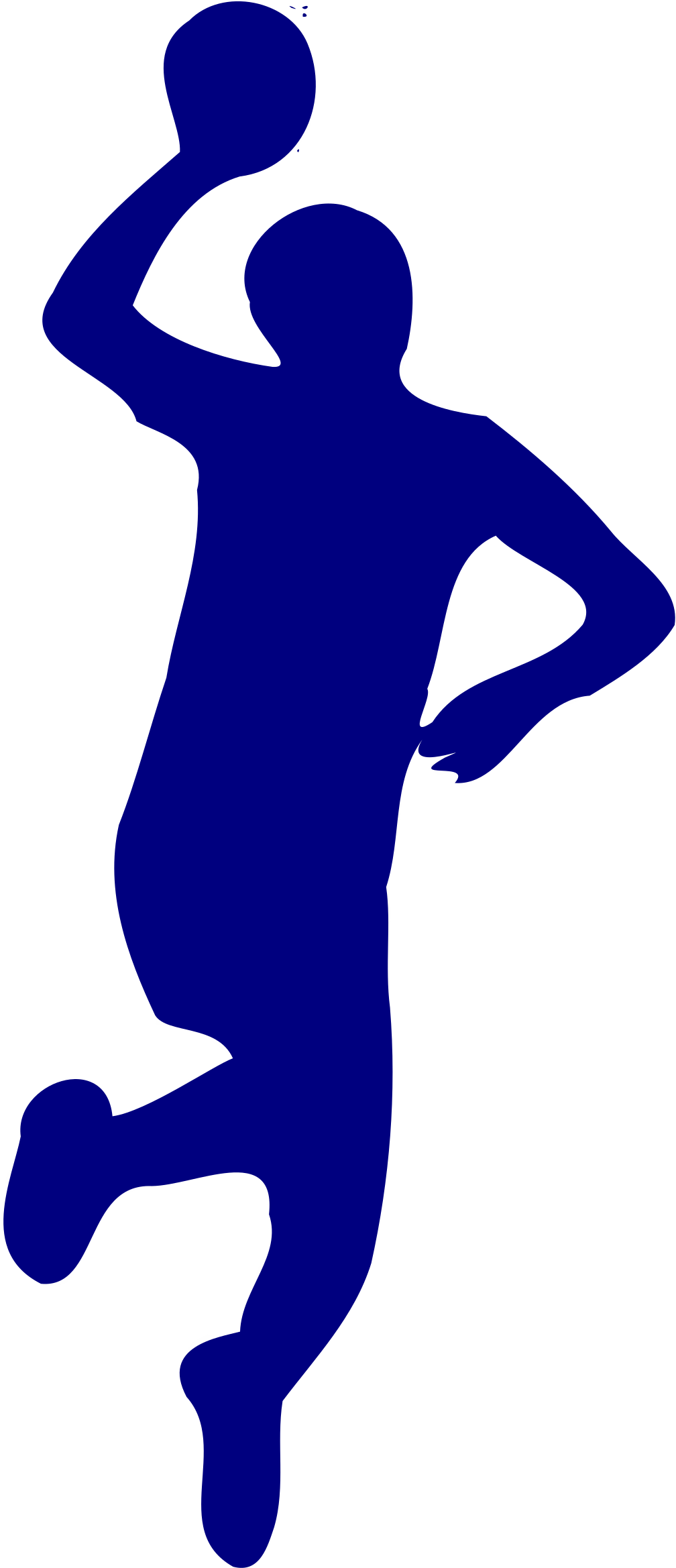 Silhouette Handball 13 - Handball (1073x2400)