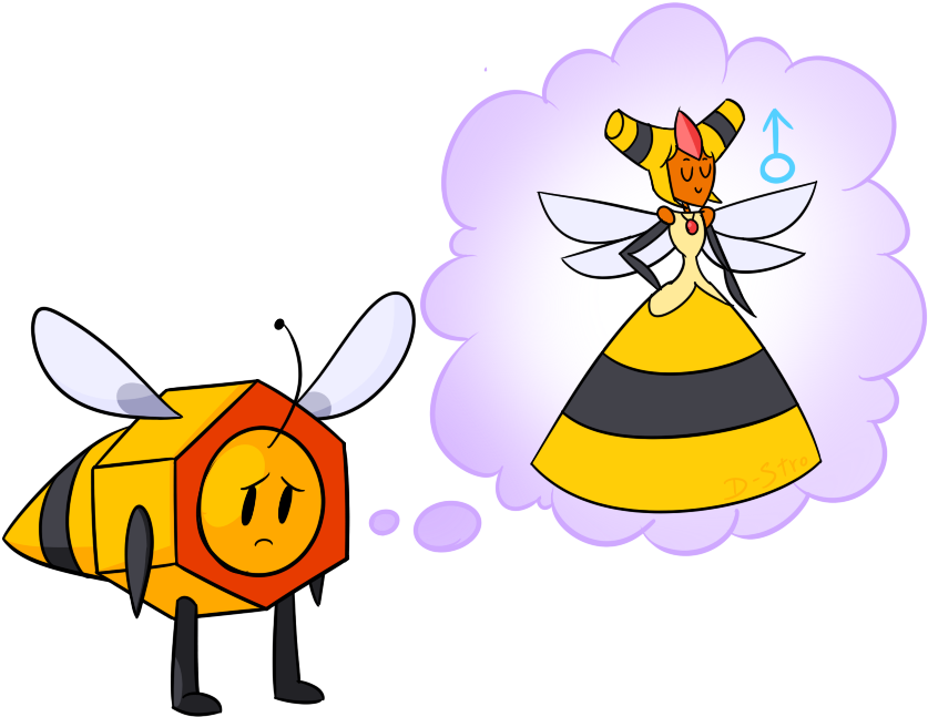 Male Combee By D-stro - Male Vespiquen (862x664)
