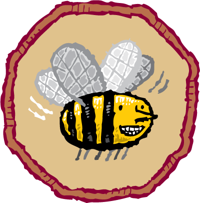 Bumble Honey Cake - Emblem (400x405)