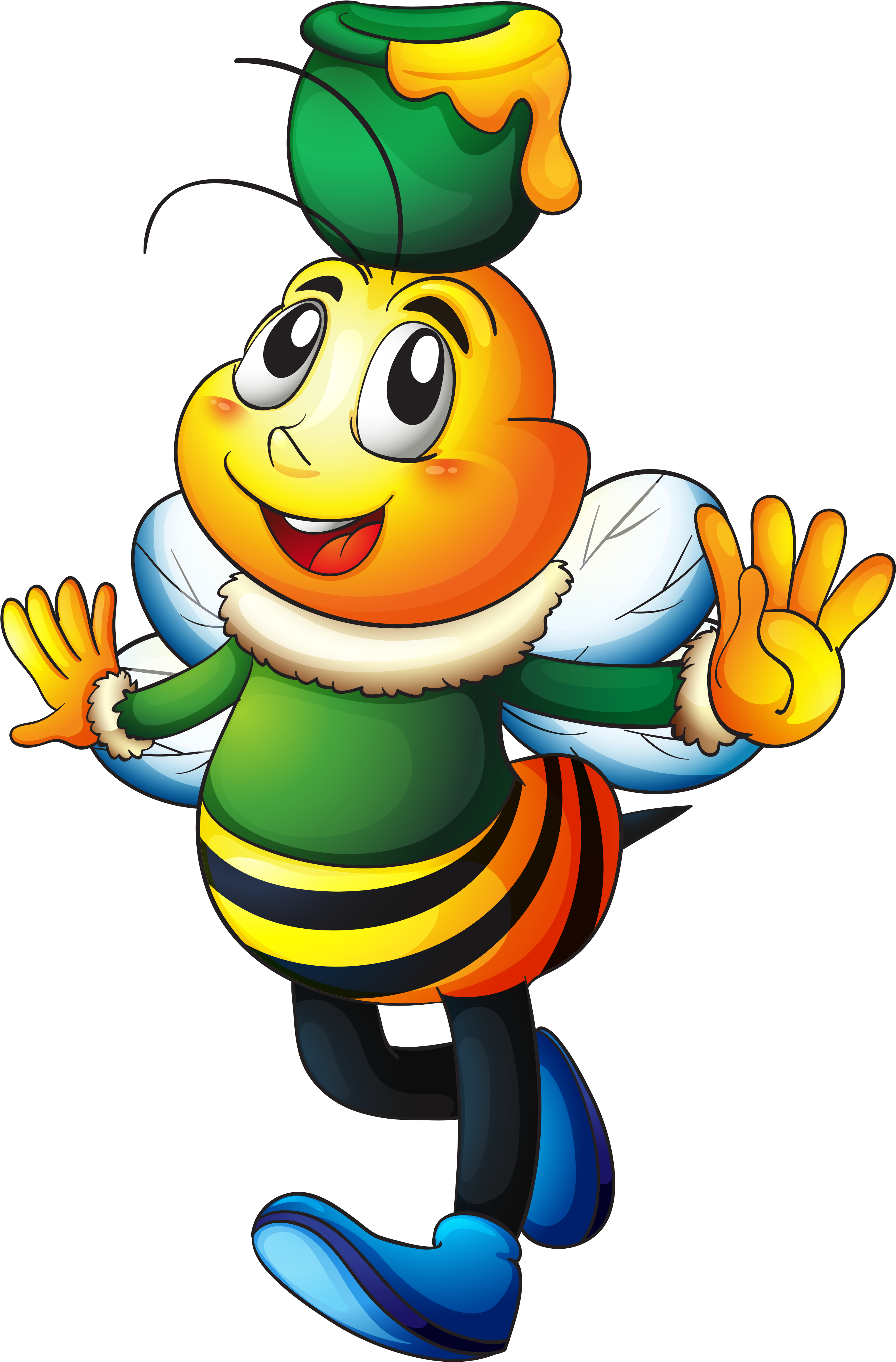 Bee Clipart - Bee Clipart (3126x4841)