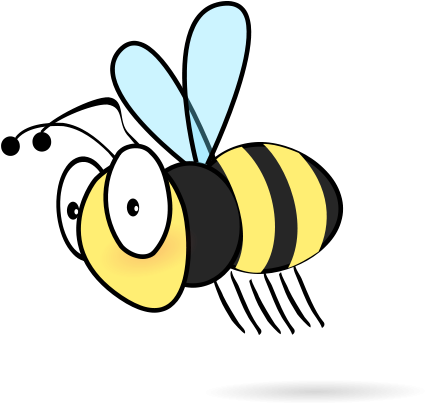 Bee3 Mimooh 01 Clip Art - Cartoon Wasp Clip Art (566x800)