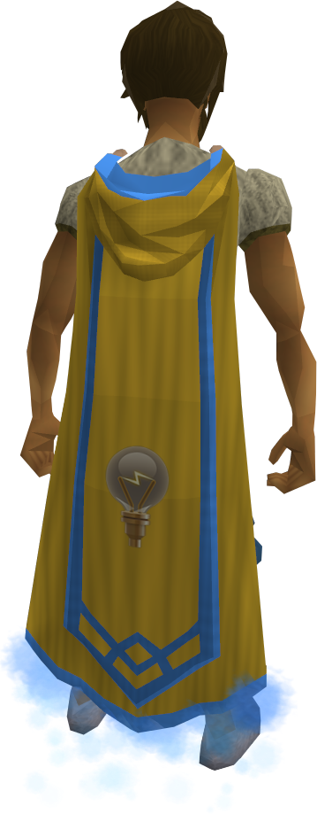 Invention Master Cape Equipped - Runescape Invention Master Cape (359x919)