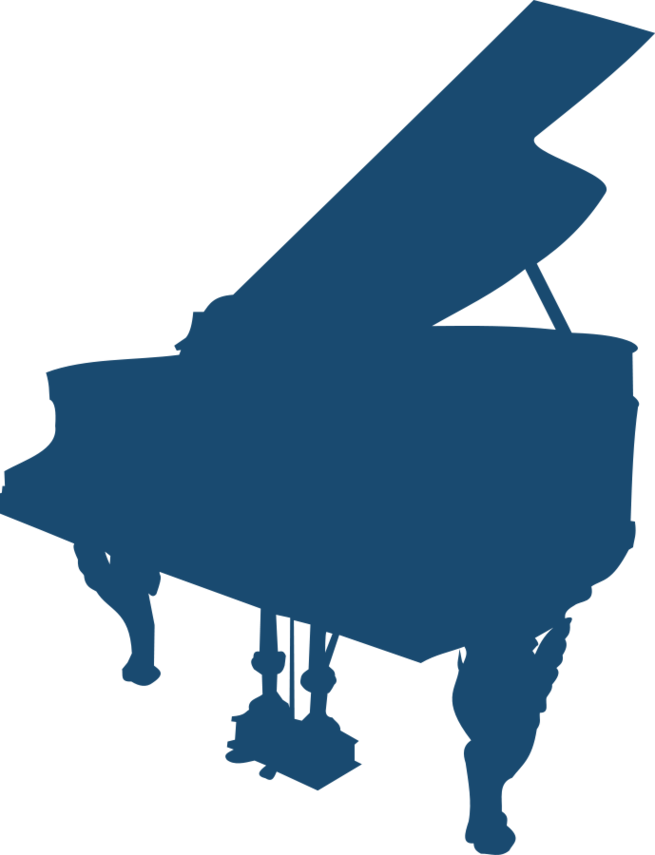 Piano Clip Art - Piano Graphic Design (655x855)