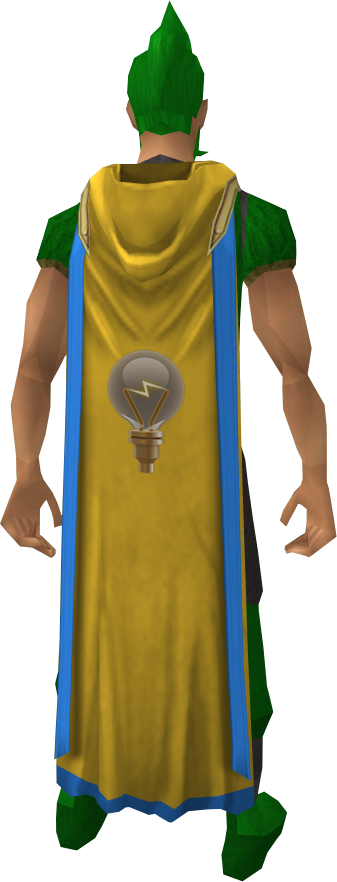Hooded Invention Cape Equipped - Invention (337x882)