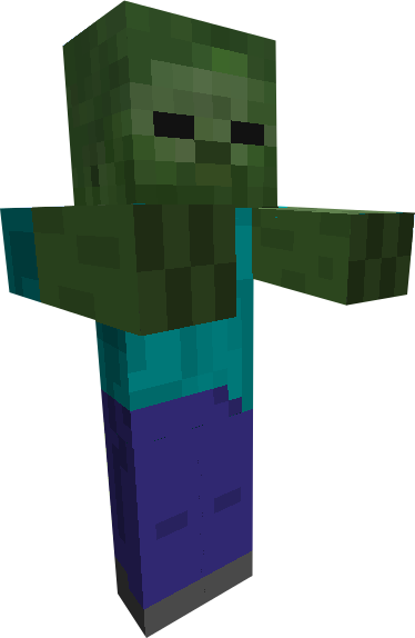Stylist Pictures Of Minecraft Zombies Zombie Alien - Stylist Pictures Of Minecraft Zombies Zombie Alien (374x574)