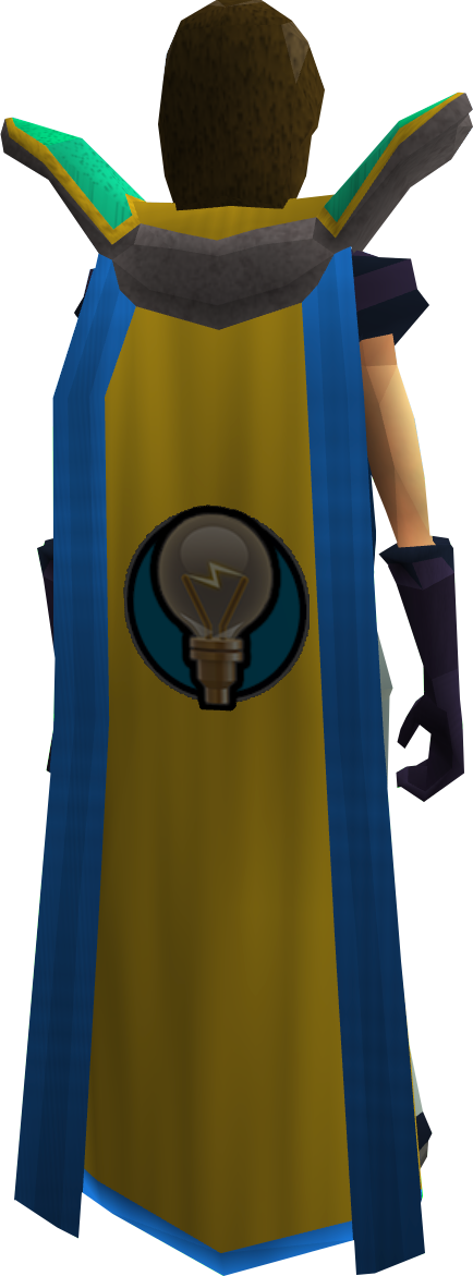 Retro Invention Cape Equipped - Invention (434x1171)