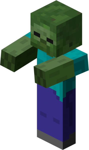 Cute Pictures Of Minecraft Zombies Image Zombie Png - Cute Pictures Of Minecraft Zombies Image Zombie Png (357x599)