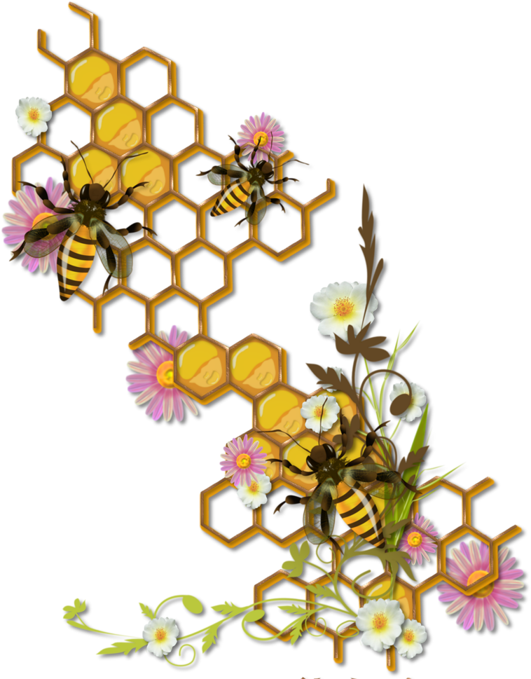 Bee Clipartbee - Dia Mundial De Las Abejas (814x1024)