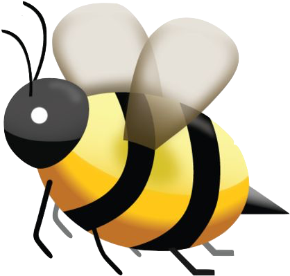 Bee Emoji But The Bee Emoji May Not Look Like This - Emojis De Whatsapp Abeja (480x457)