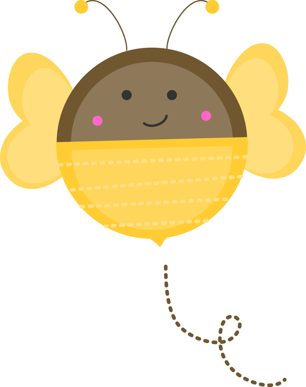 Bee Hive Clipart Bird - Abejas Kawaii Png (1064x1346)