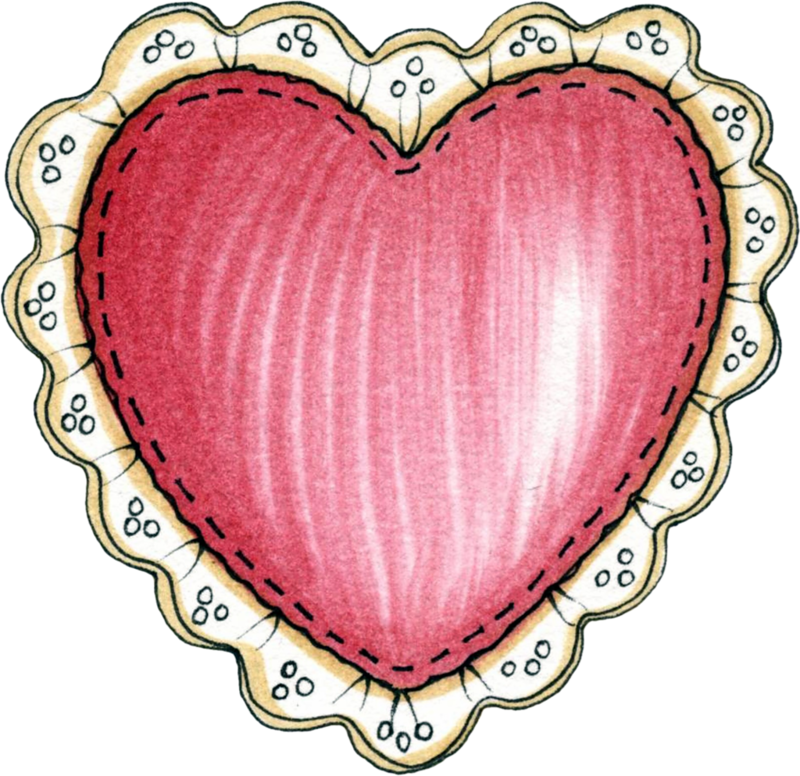Bee My Love - Country Hearts Clipart (800x776)