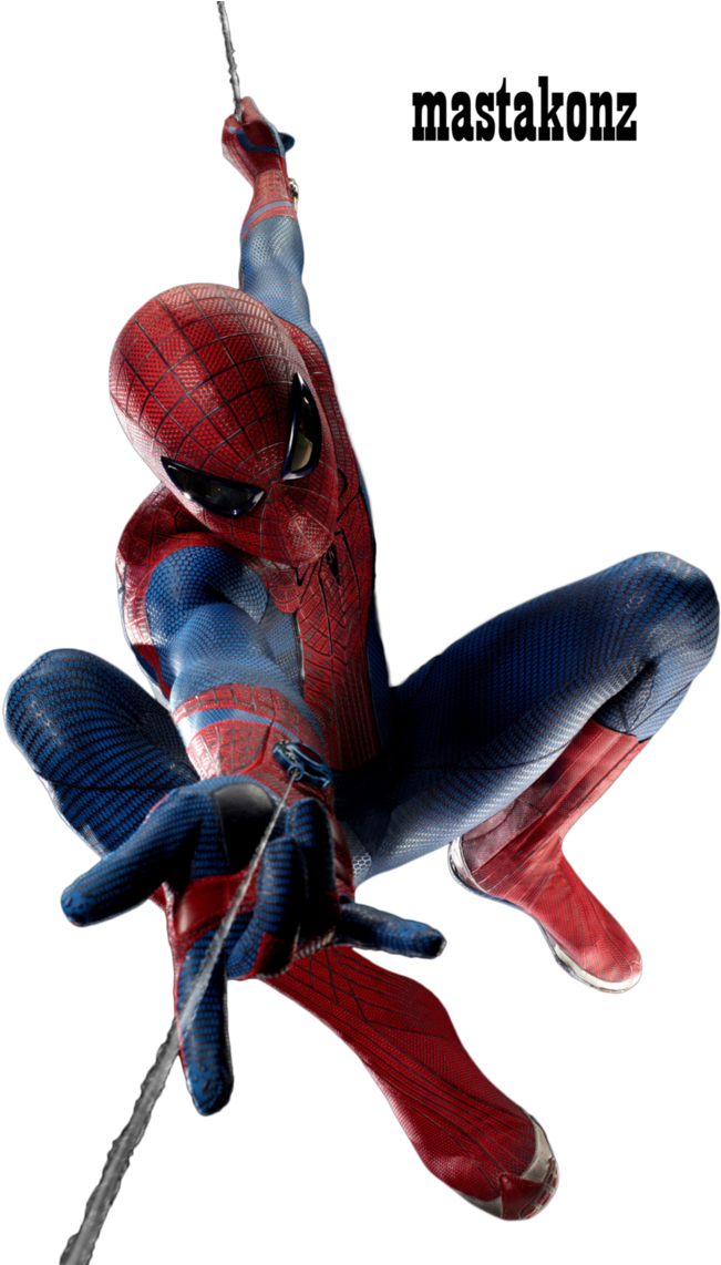 The Amazing Spider-man Render By Mastakonz - Amazing Spider-man (2012) (701x1141)