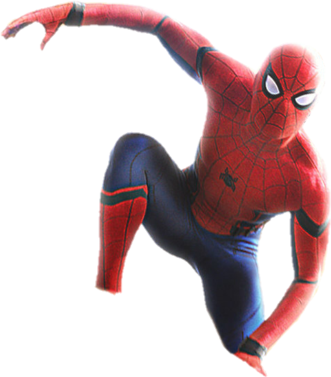 Spiderman Background Png - Civil War Spider Man Png (763x652)