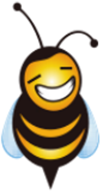 Beehive Coworkers Stickers Messages Sticker-8 - Honeybee (408x408)