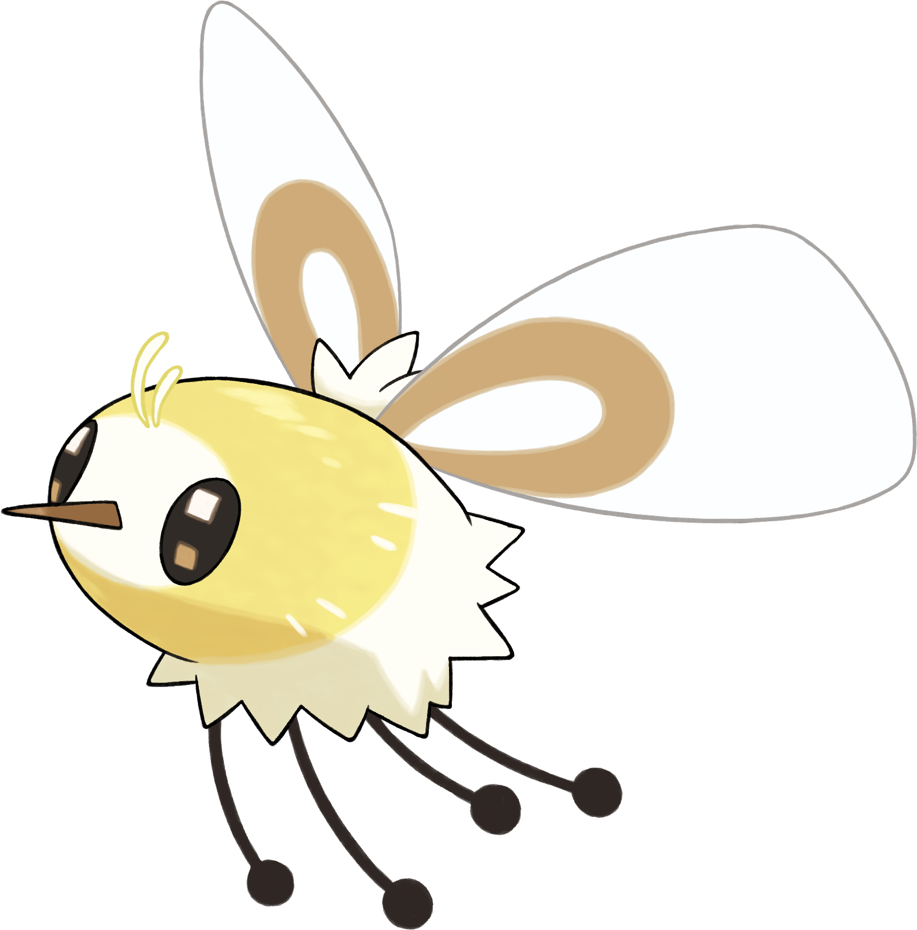 600px-cutiefly - Pokemon Cutiefly (2364x2318)