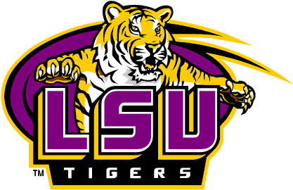 Tiger Stripe Font - Lsu Logo (436x282)