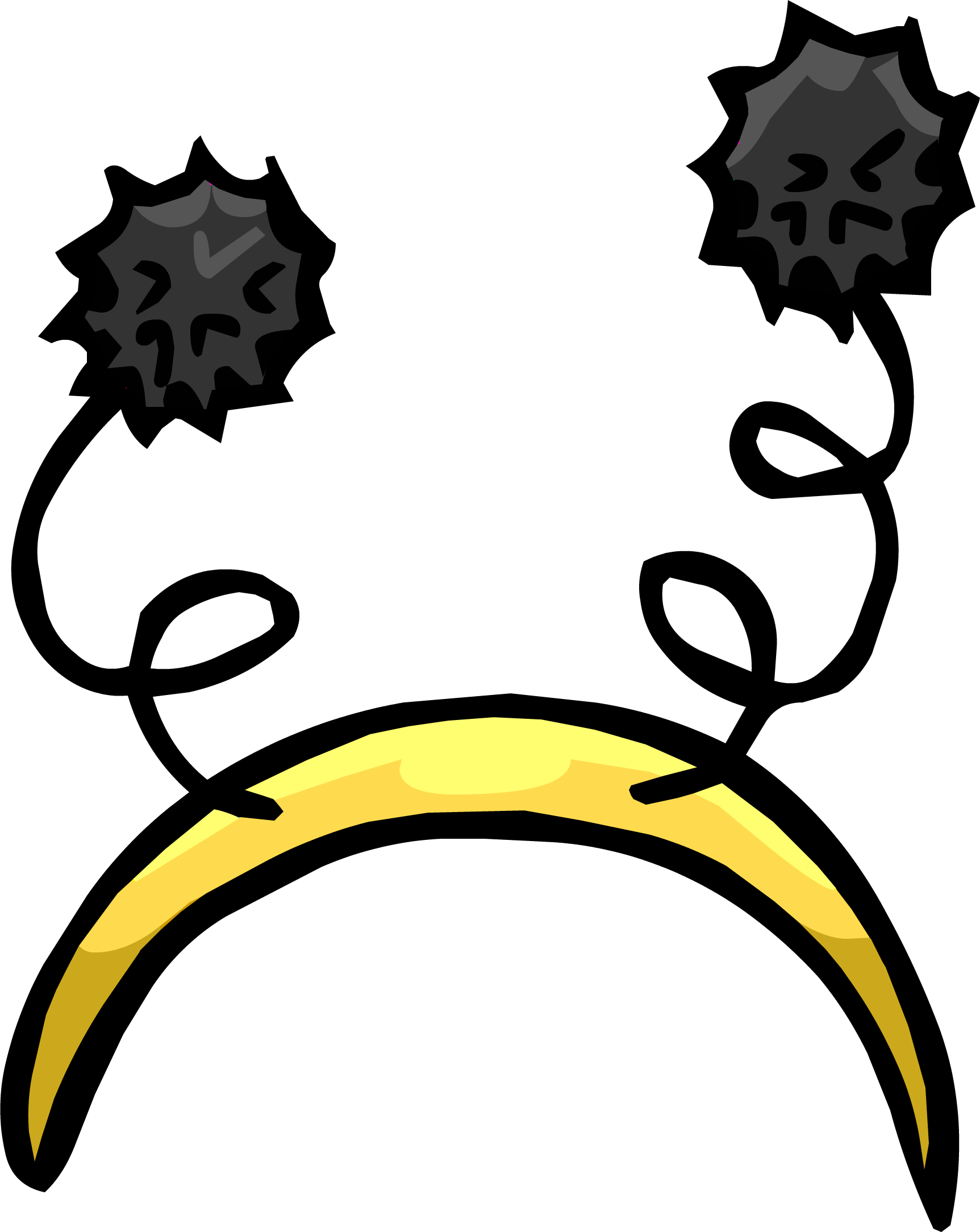 Bee Antennae - Bee Antenna Png (1725x2168)