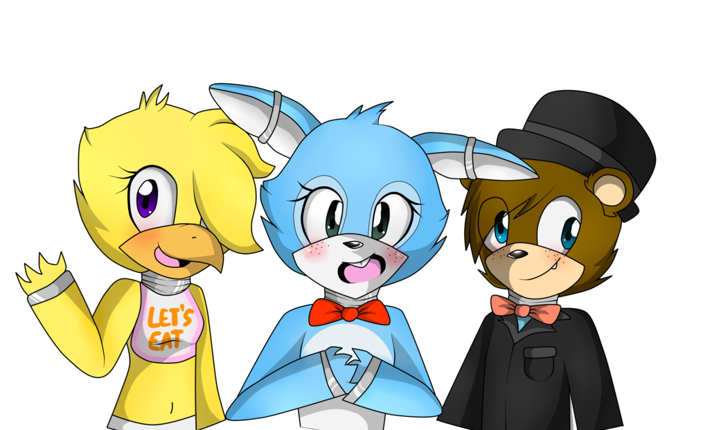 Bonnie Five Nights At Freddy's Kawaii - Cartoon (1024x676)
