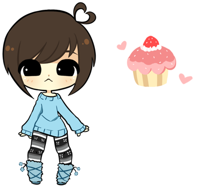 Kawaii Megie Cuppycake By Themeggers - January 15 (454x400)