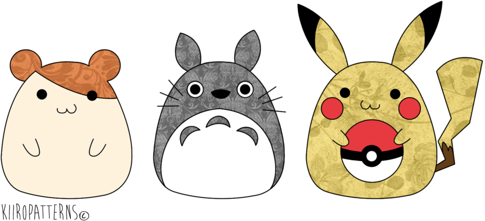 Chibi Fandoms - Imagenes Kawaii De Totoro (1024x478)