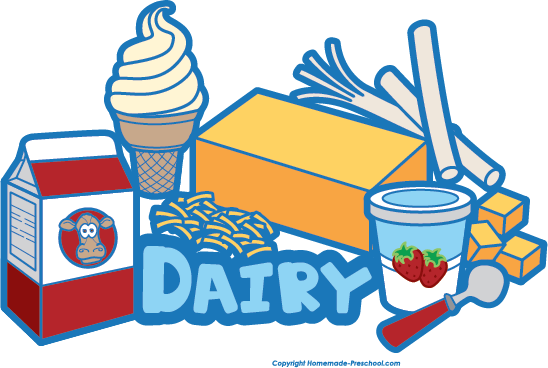 Click To Save Image - Dairy Food Group Clipart (548x368)
