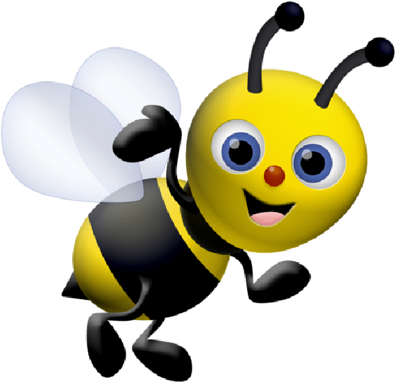 Teenie Turtles & Busy Bees - Bee Images For Kids (600x600)