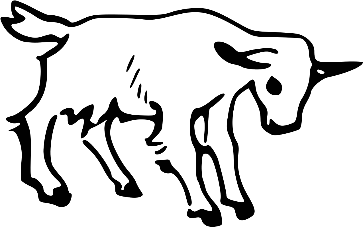 File - Goat Clipart - Svg - Wikimedia Commons - Outline Of A Goat (1280x854)