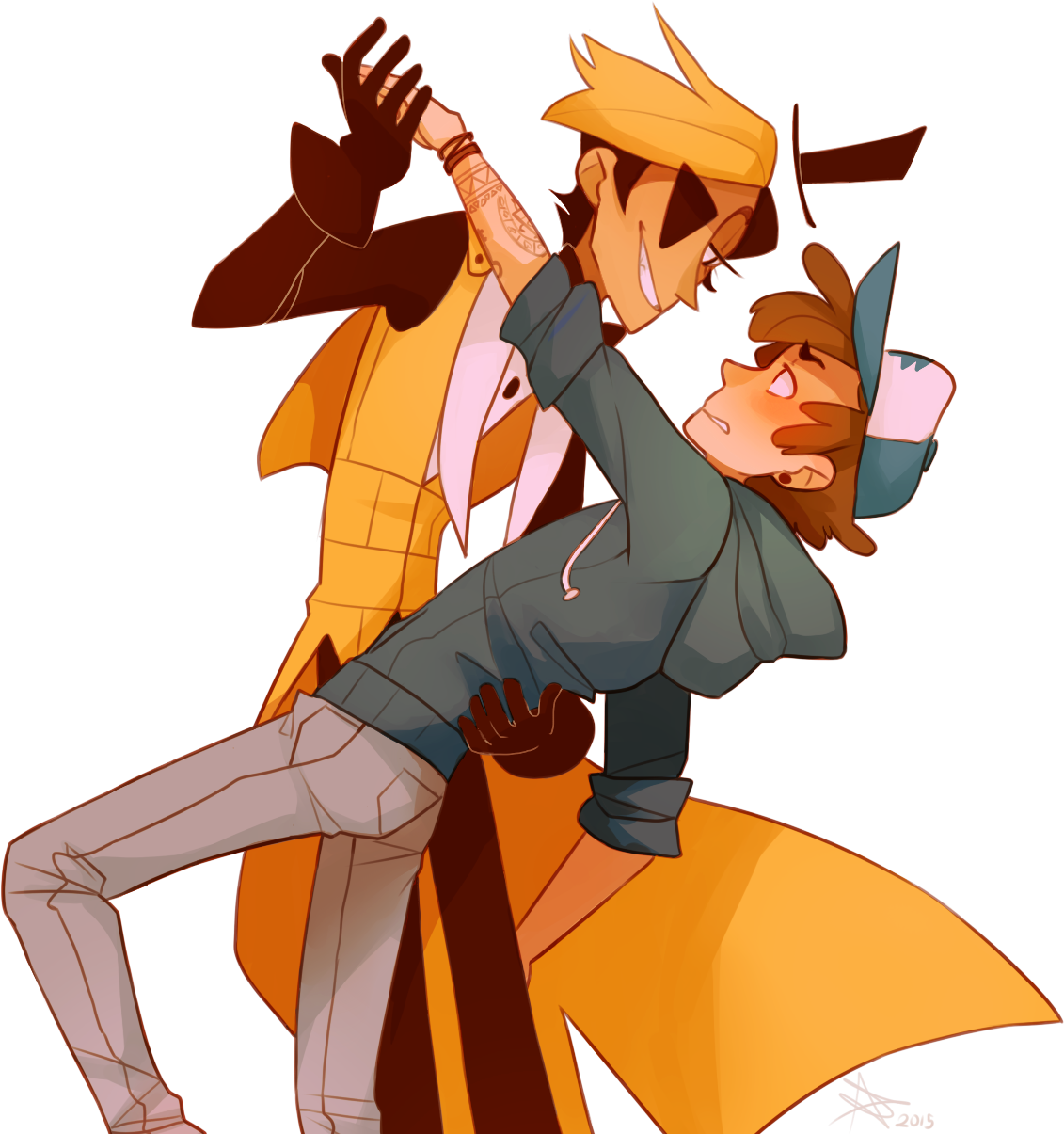 Dipper - Bill Cipher Human Form (1193x1234)