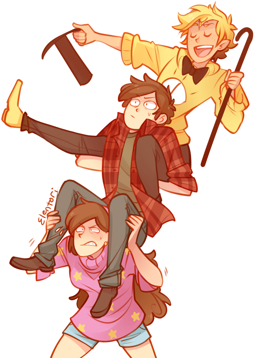 Draw My Squad Gravity Falls (1000x1302)
