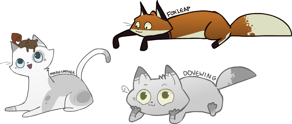 Warriors 2 By Nifty-senpai - Warrior Cats Ivypool Nifty Senpai (998x424)