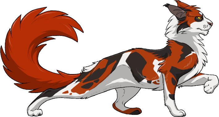 Redtail By Spirit Of Alaska - Draw Warrior Cats Redtail (709x381)