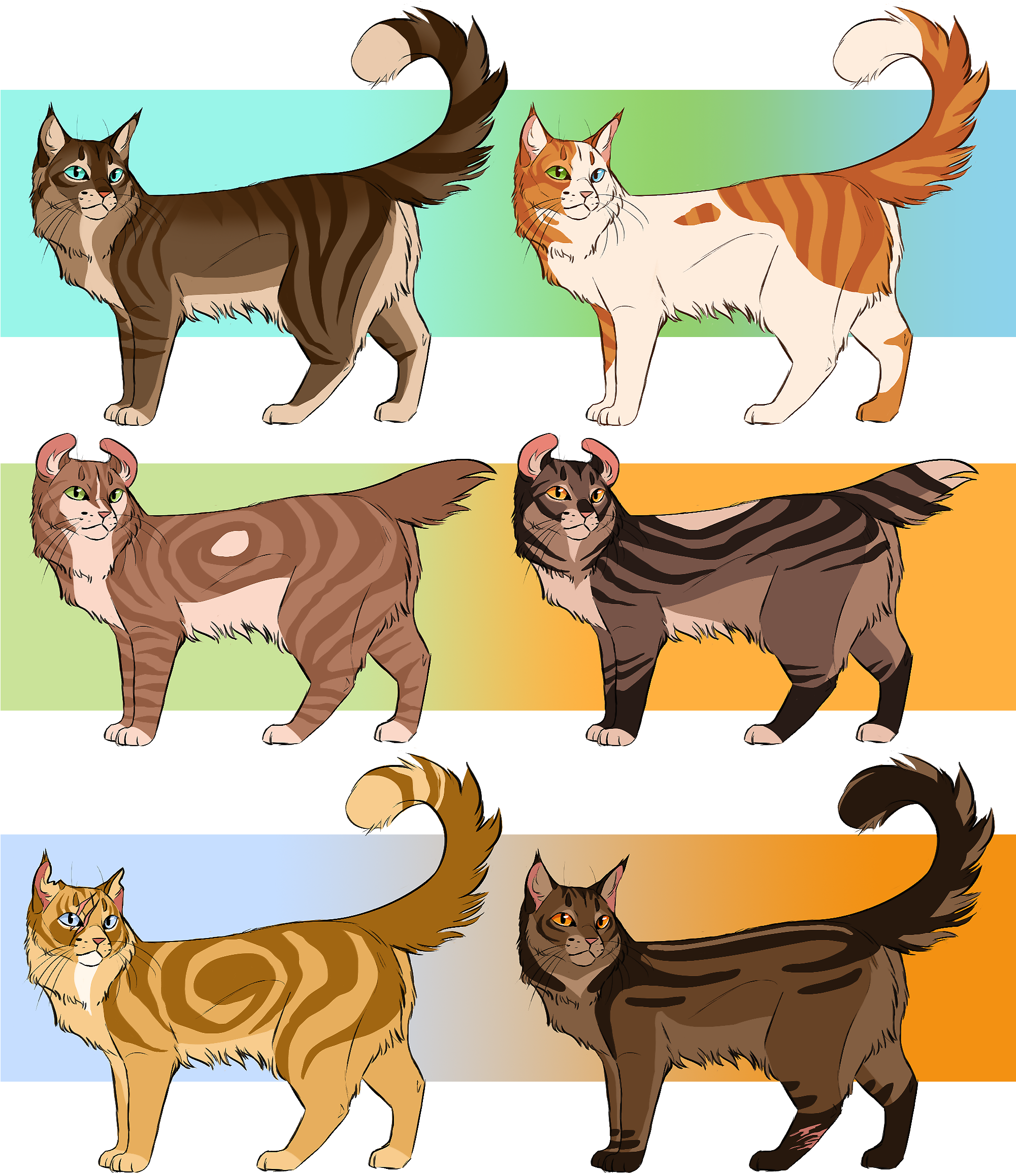 Warrior Cat Adoptables Closed By Climbtothestars Warrior - Warrior Cat Adoptables (2000x2358)