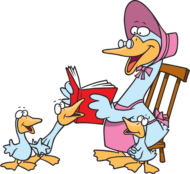 The Importance Of Nursery Rhymes - Mother Goose Clipart (655x600)