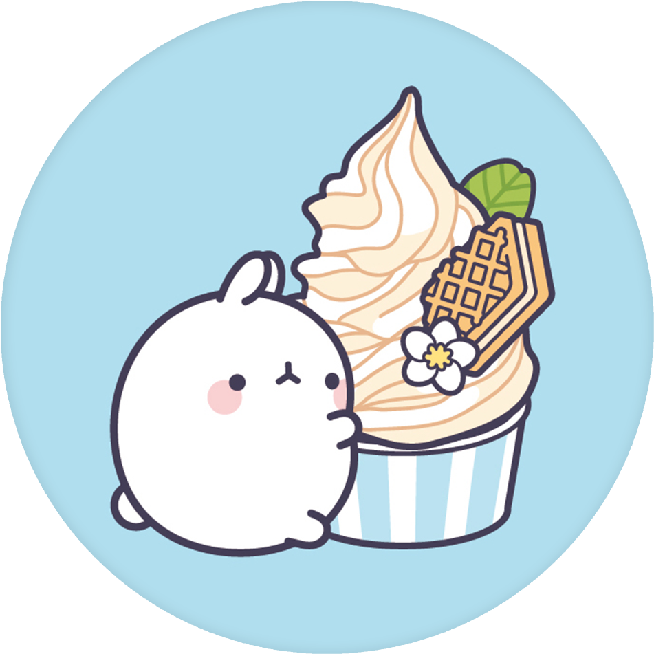 Rabbit Pop Grip - Sfondi Molang (1000x1000)