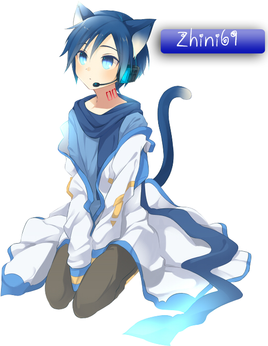 Kaito - Kaito Shion Neko (575x720)