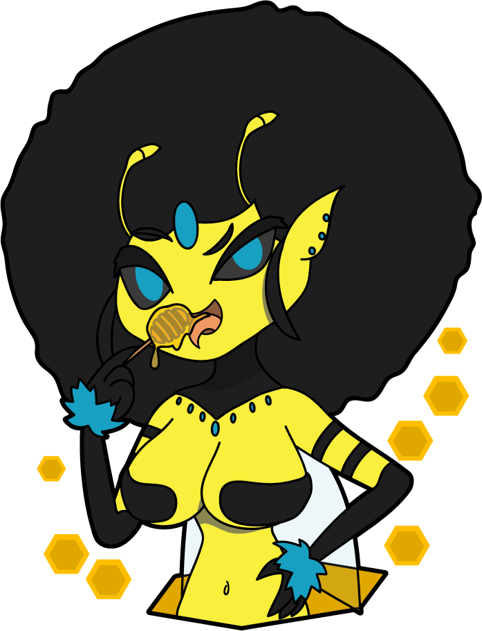 Queen Bee By Sageroot - Queen Bee Furry (697x912)