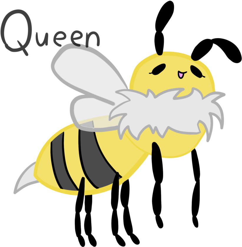 Queen The Bee By Willowshere - Bee (942x848)